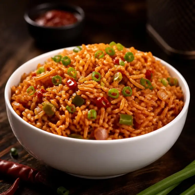 Schezwan Veg Fried Rice