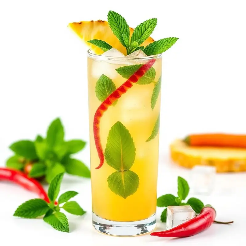 Pineapple Chilli Mojito