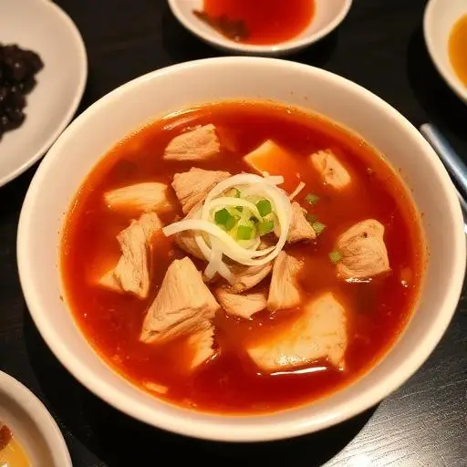 Hot & Sour Chicken Soup