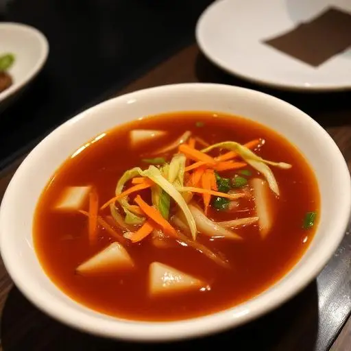 Hot & Sour Veg Soup
