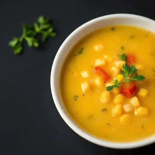 Sweet Corn Veg Soup